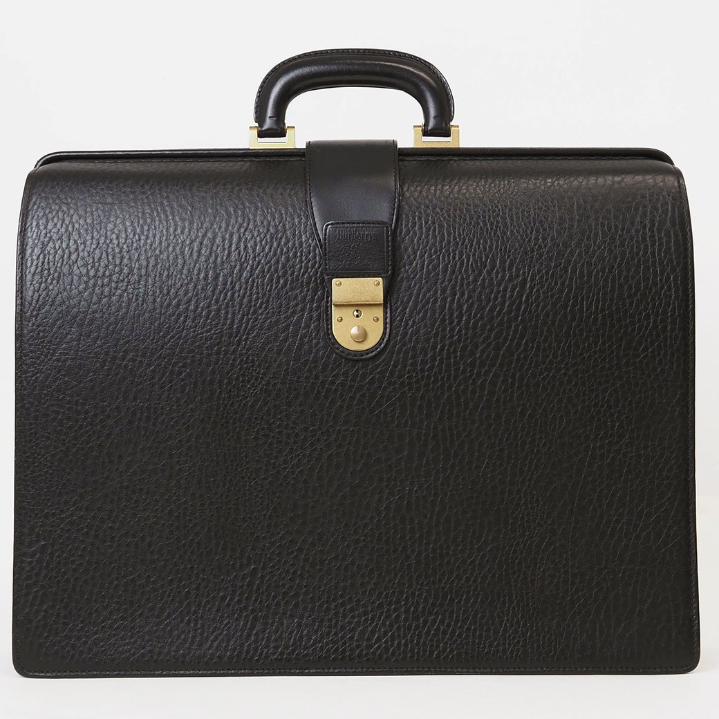 Burberry Vintage Business Bag Black